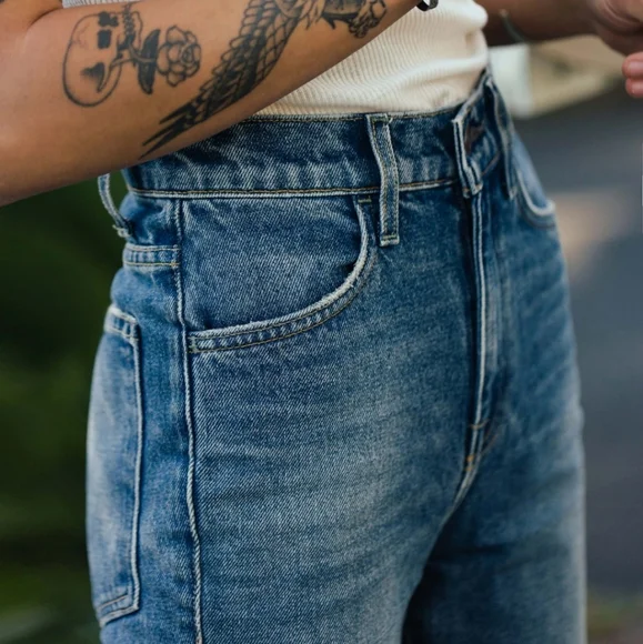 imogene + willie Blue High Rise Women Jeans - Picture 3 of 15